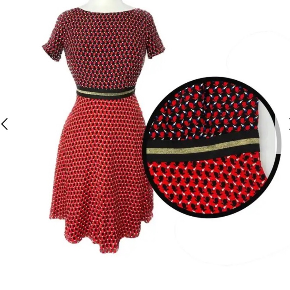 Maeve red bunny dress